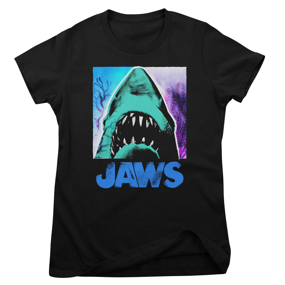 Jaws Tropical Mashup Girly Tee
