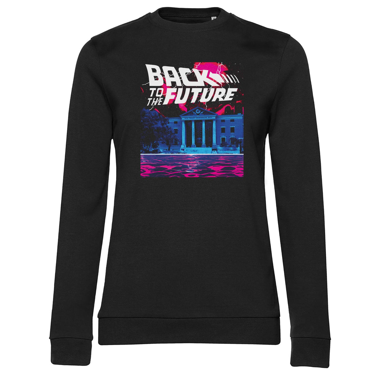 Back To The Future - Hill Valley Girly Sweatshirt