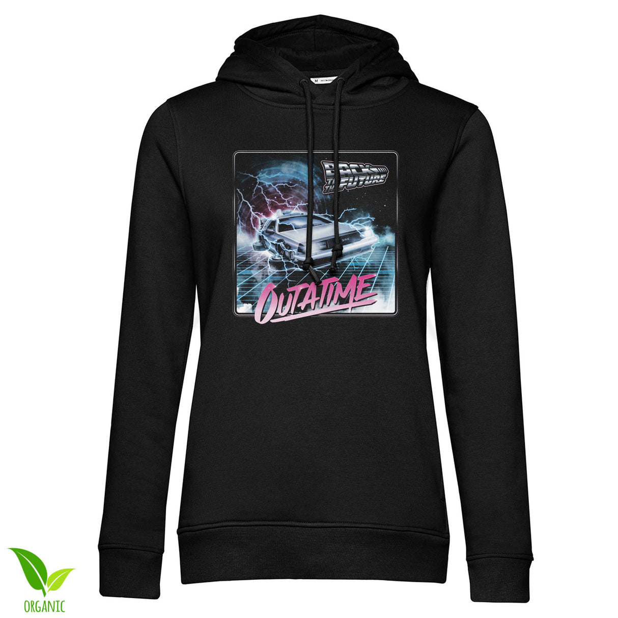Back To The Future - 80's Outatime Girly Hoodie