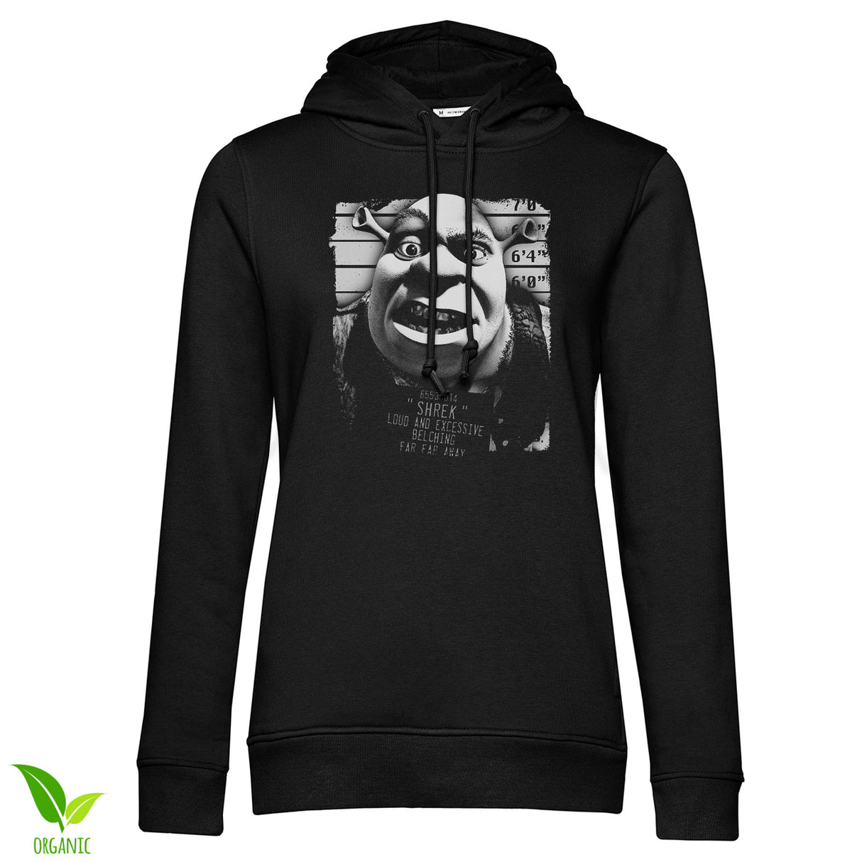 Shrek MugShot Girly Hoodie