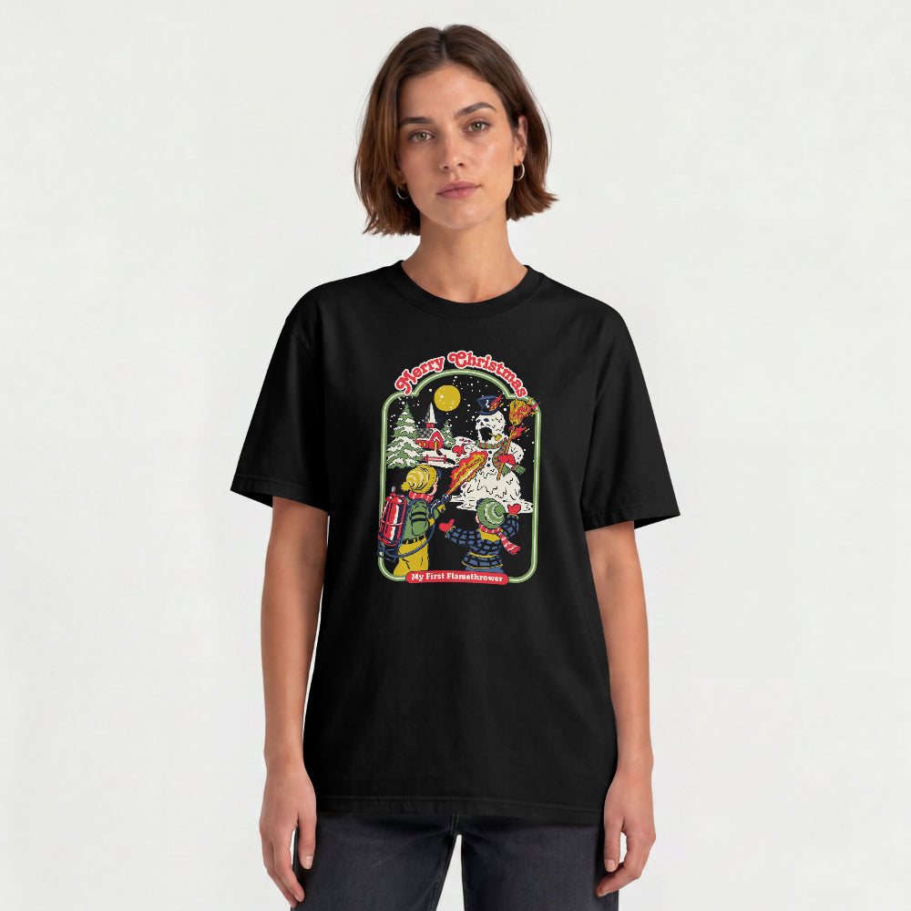 My First Flamethrower Girly Tee