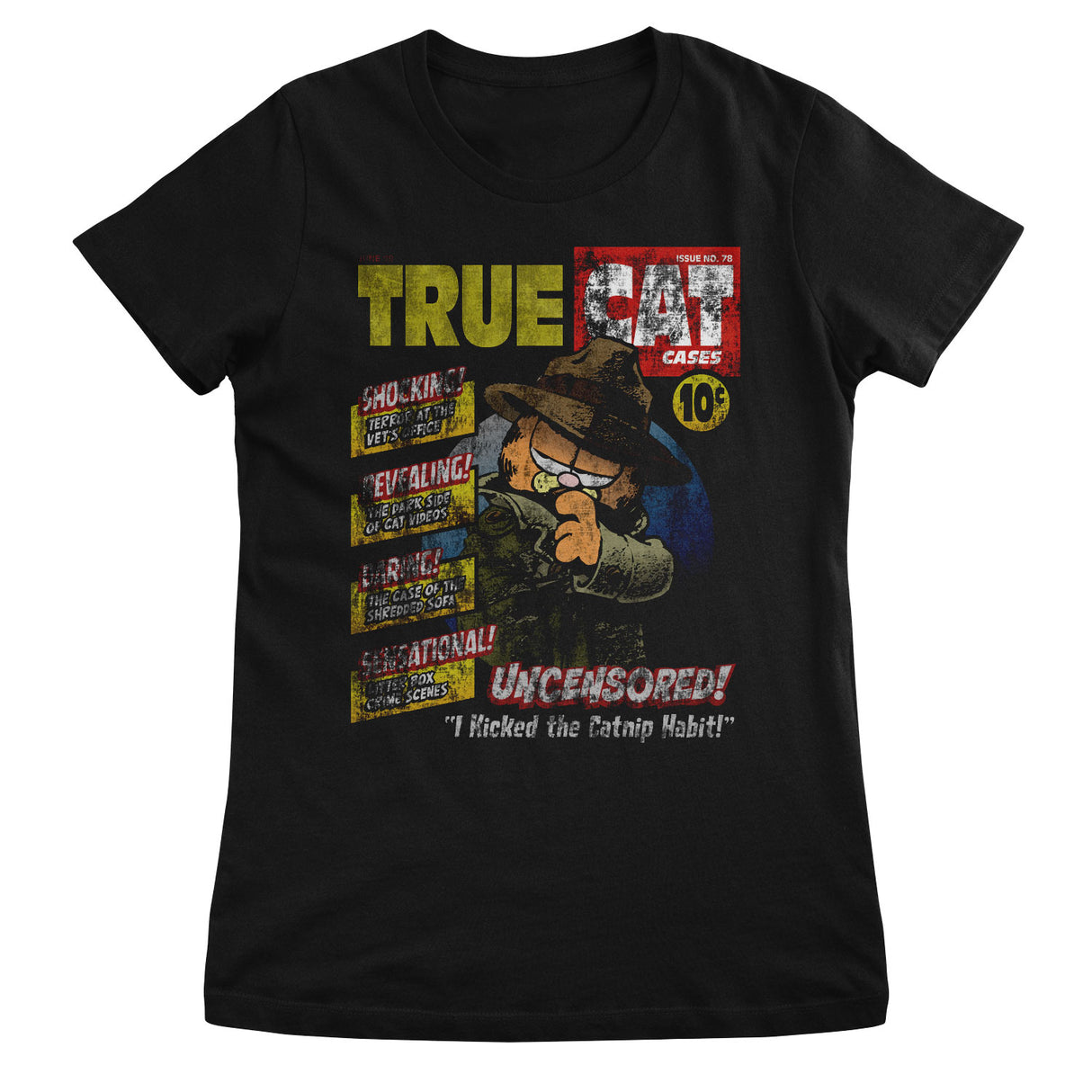 True Cat Cases Cover Girly Tee