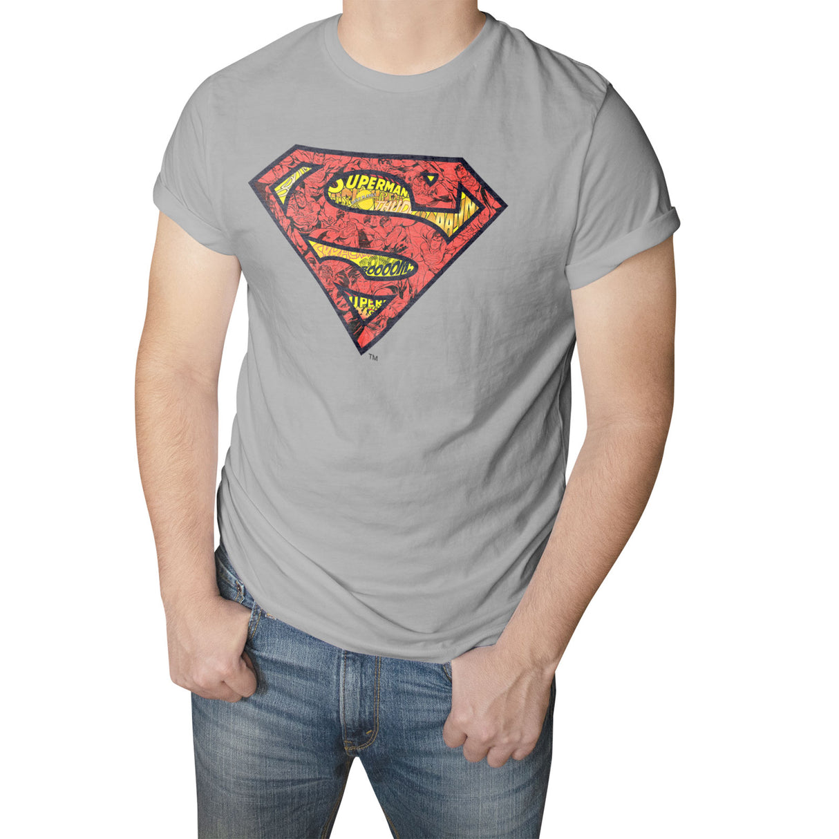 Superman Mash-Up Shield T-Shirt