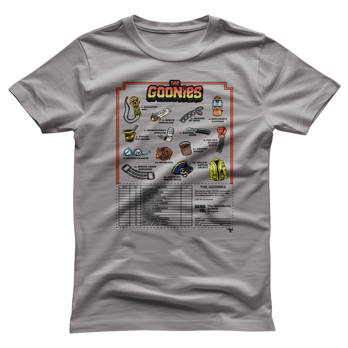 The Goonies Accessories Mail Order T-Shirt