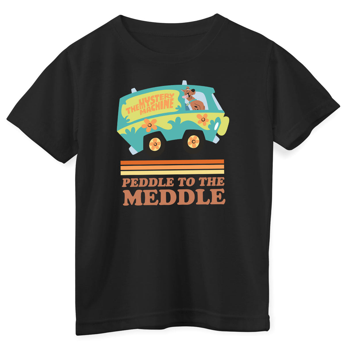 Scooby-Doo Pedal To The Meddle Kids Tee