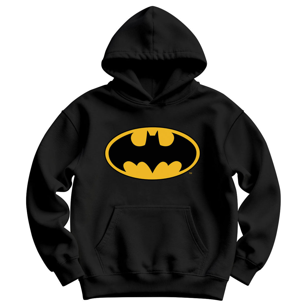 Batman Signal Logo Kids Hoodie