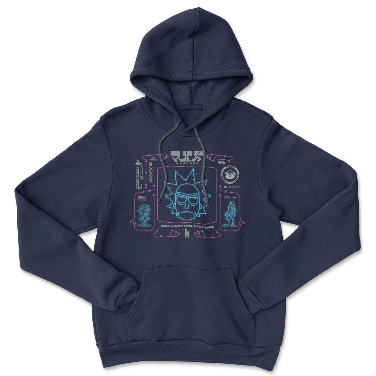 Rick Sanches - Rise Above Focus On Science Hoodie