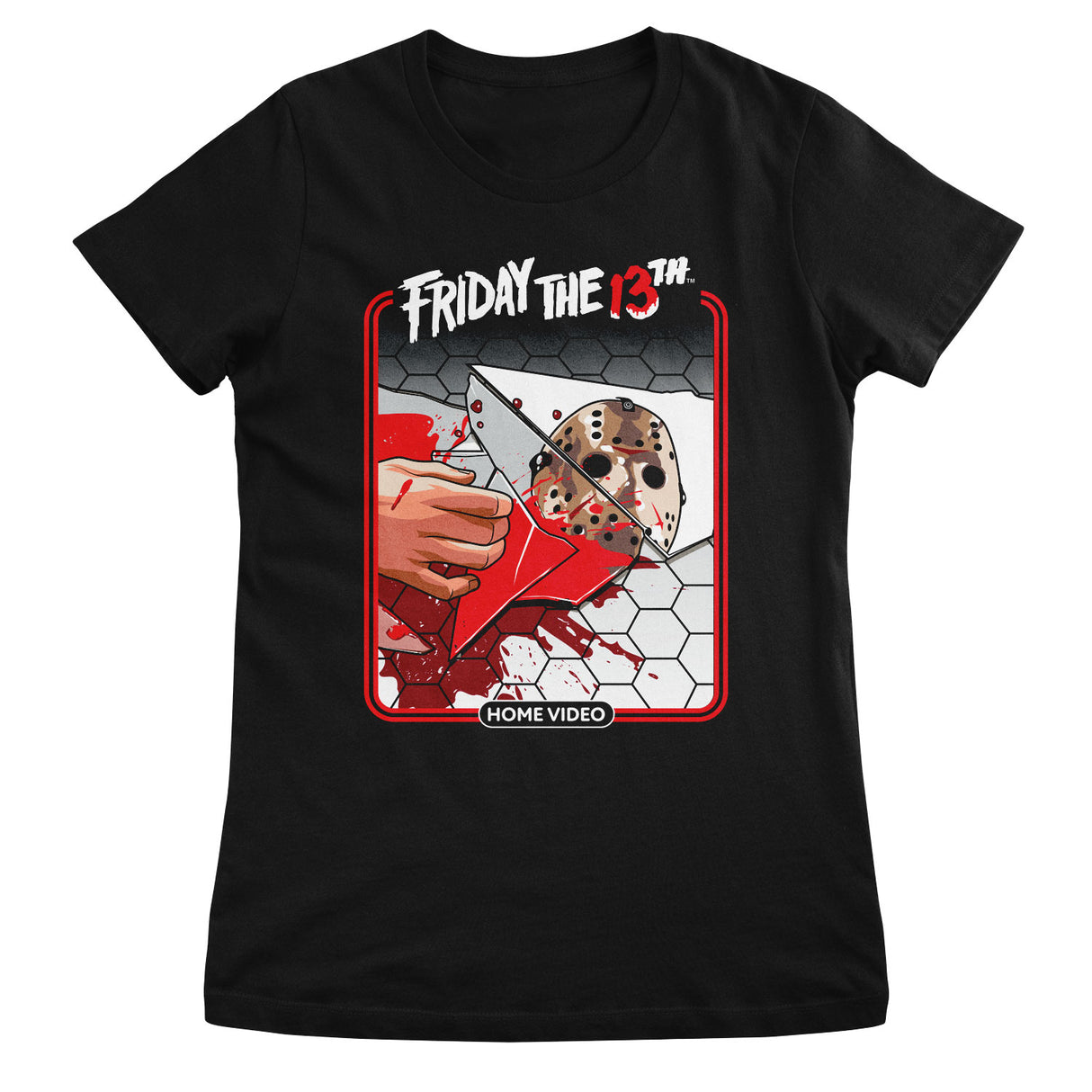 Friday The 13th Home Video Girly Tee