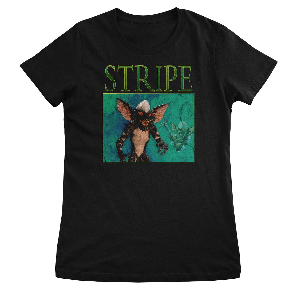 Stripe Portrait Girly Tee