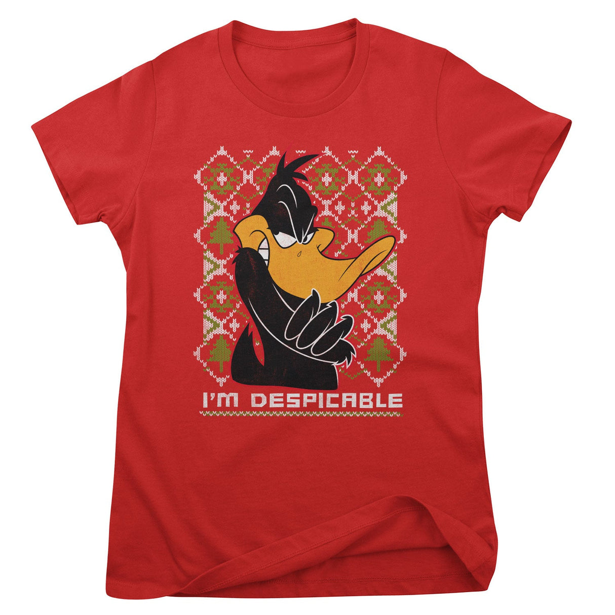 Looney Tunes Christmas - I'm Despicable Girly Tee