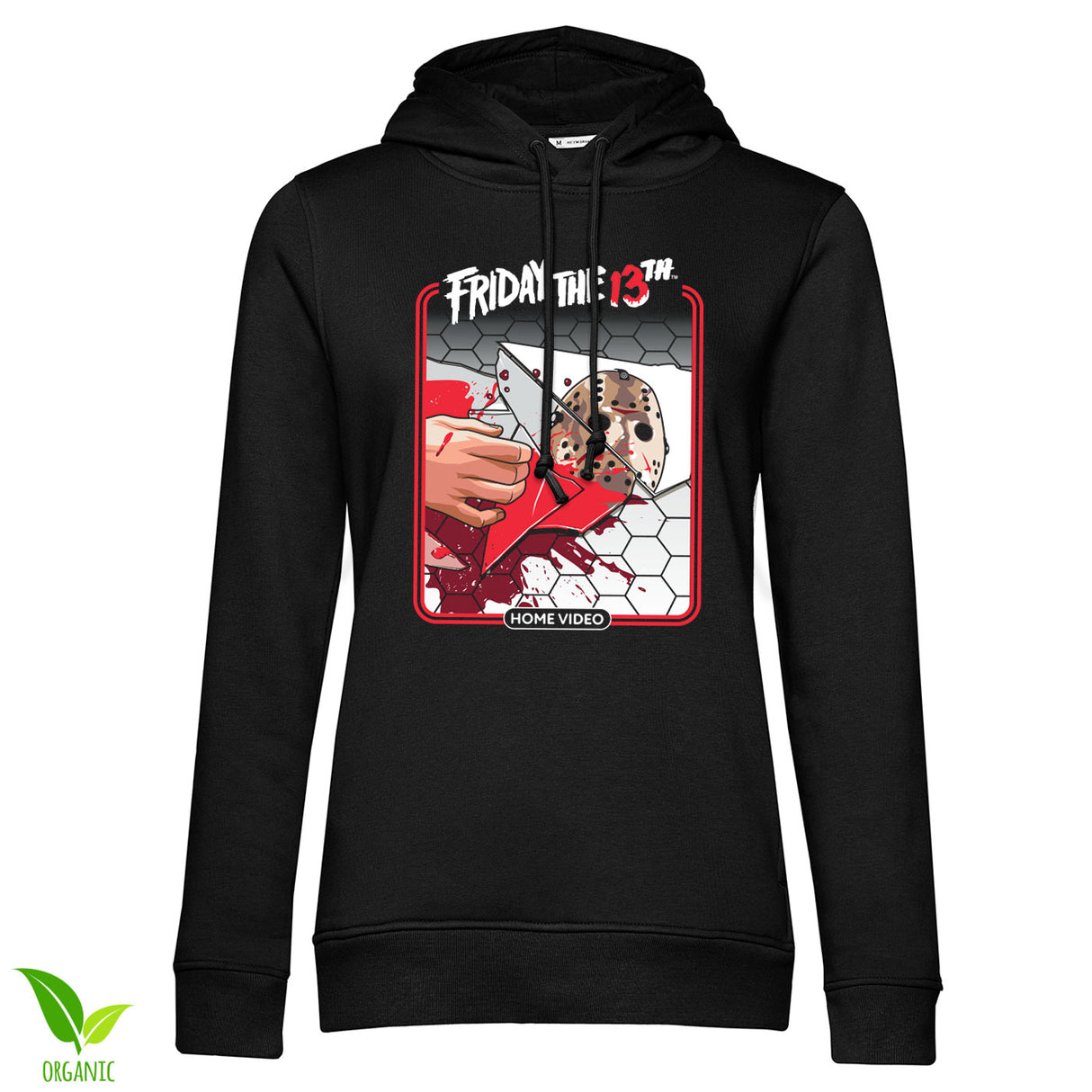 Friday The 13th Home Video Girly Hoodie