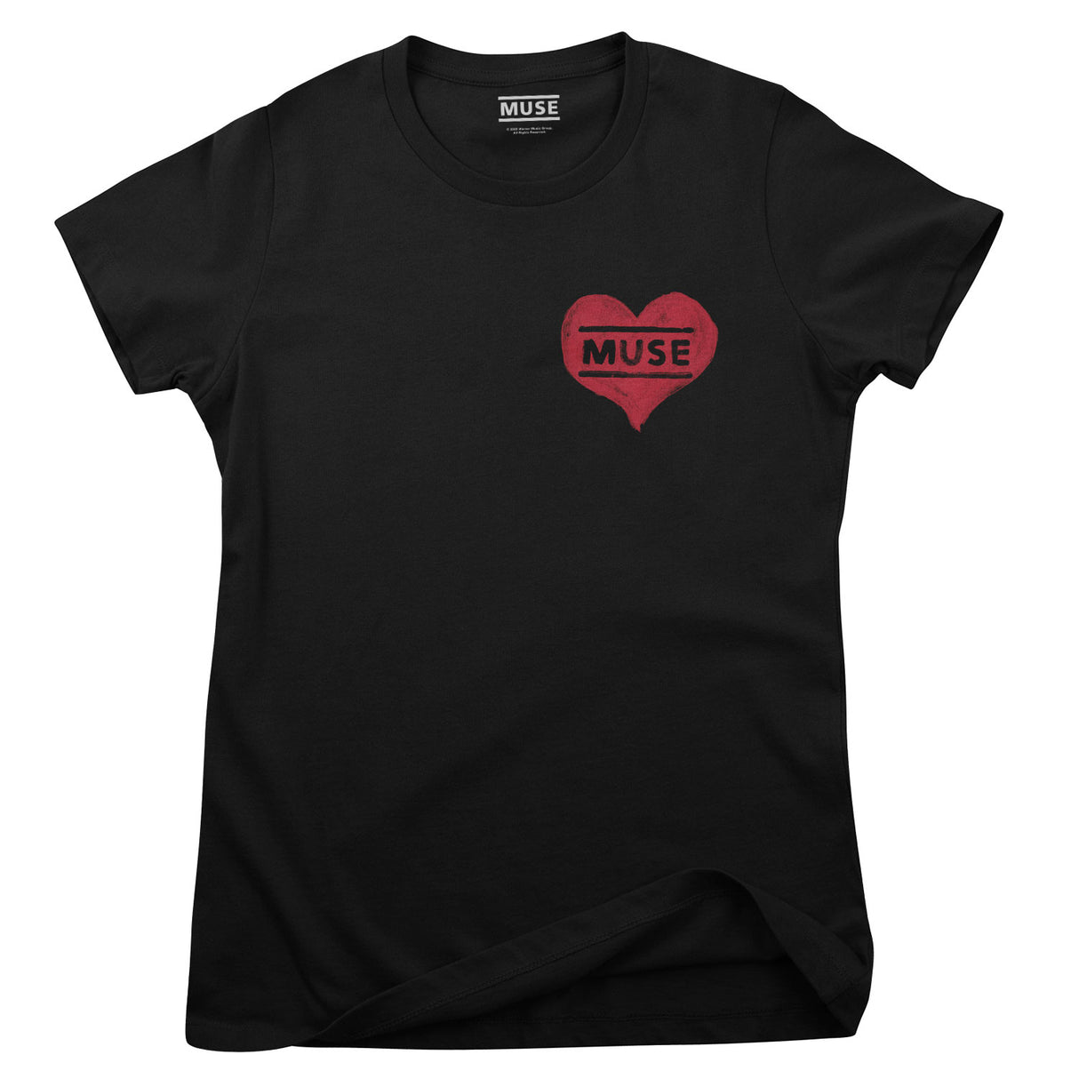 MUSE Heart Girly Tee
