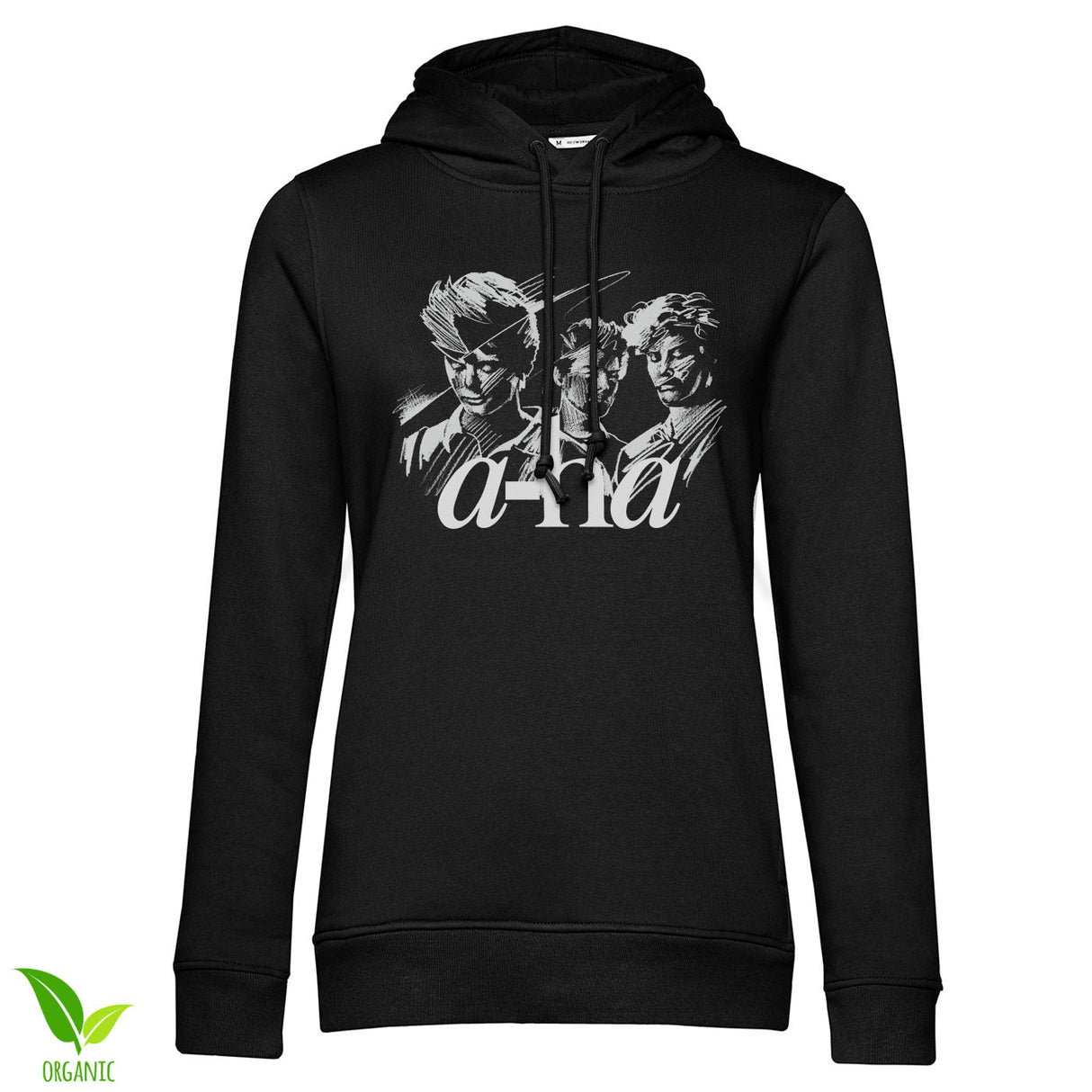 A-ha Band Sketch Girly Hoodie