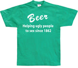 Beer, helping people.... T-Shirt