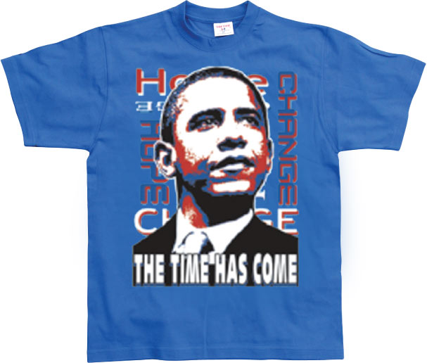 OBAMA - Time Has Come T-Shirt