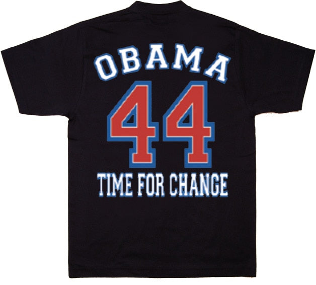 OBAMA - 44 Backprint T-Shirt