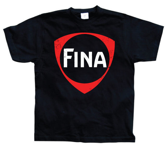 Distressed Fina Logo T-Shirt