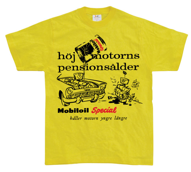 Mobiloil Special Retro Add T-Shirt