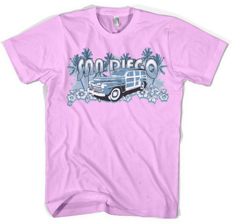 San Diego Woodie T-Shirt