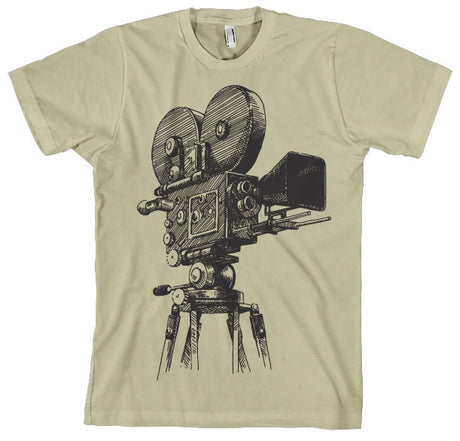 Movie Camera Tripod T-Shirt