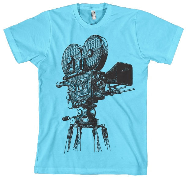 Movie Camera Tripod T-Shirt