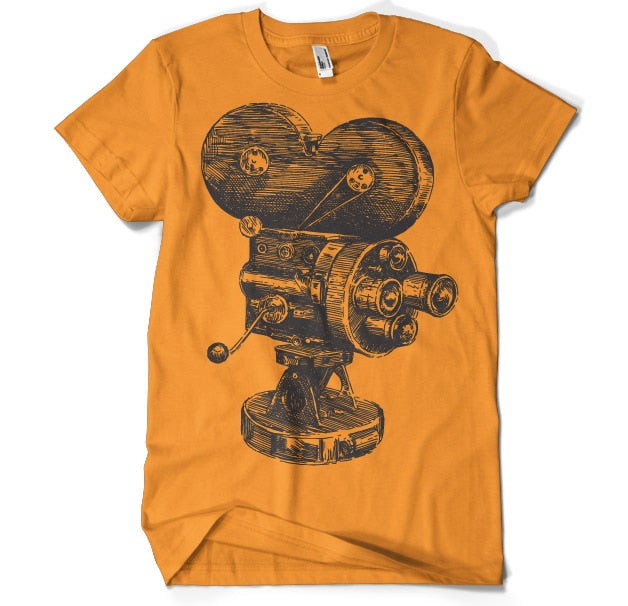 Movie Camera Sketch T-Shirt