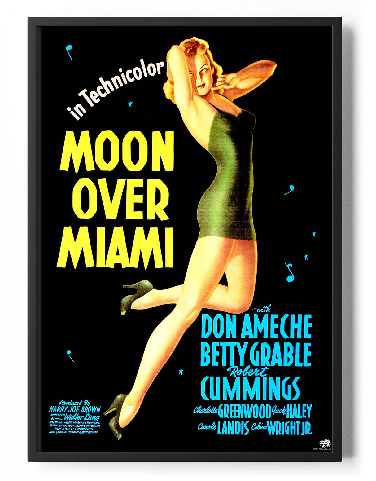 Moon Over Miami Movie Poster