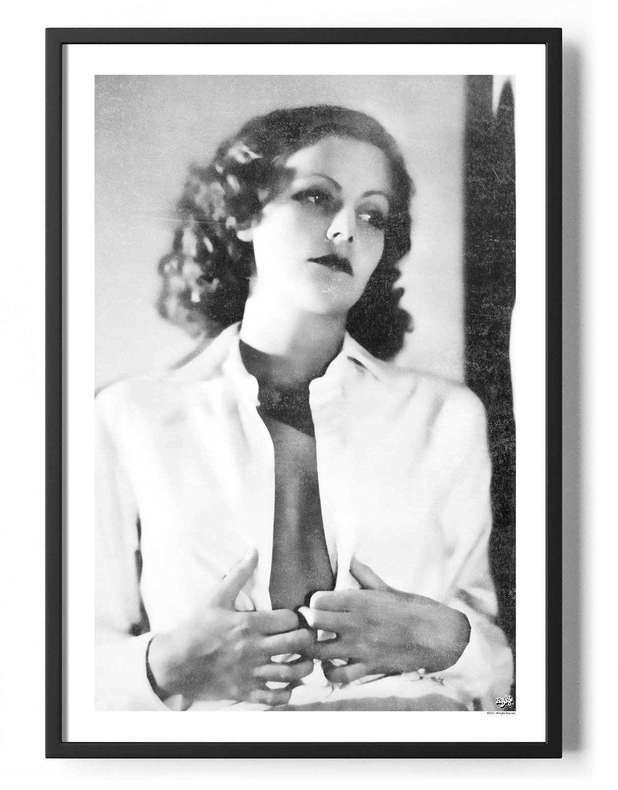 Greta Garbo Vintage Photo Poster