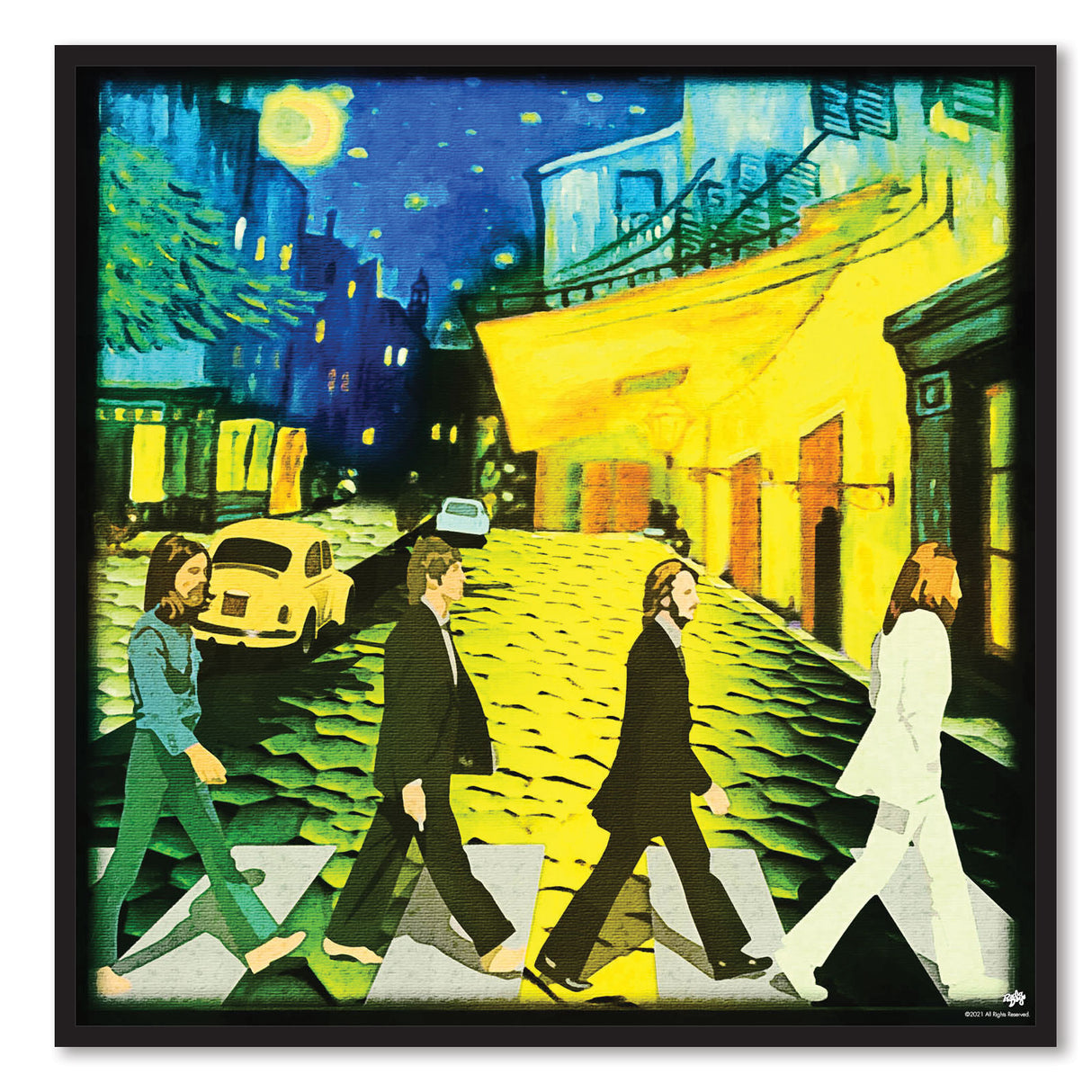 Abbey Road Van Gogh Painting