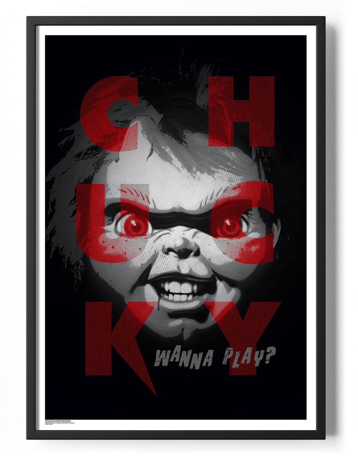 Chucky - Wanna Play Dark Poster