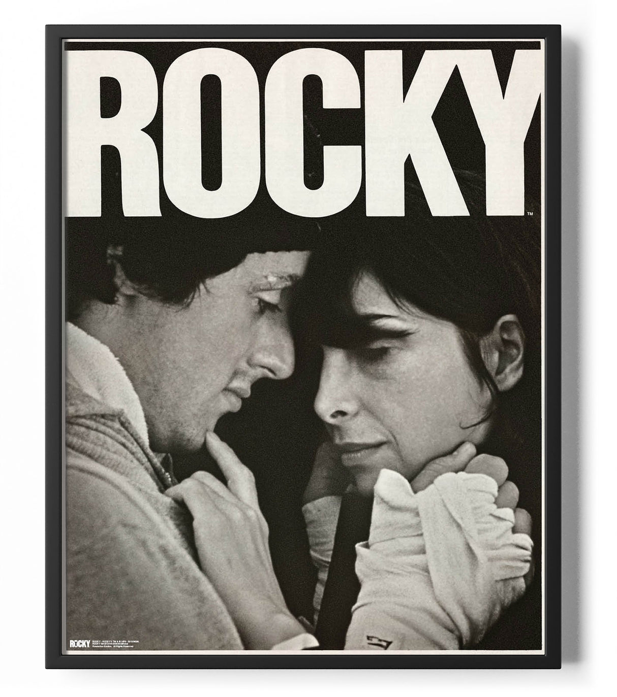 Rocky & Adrian Vintage Poster