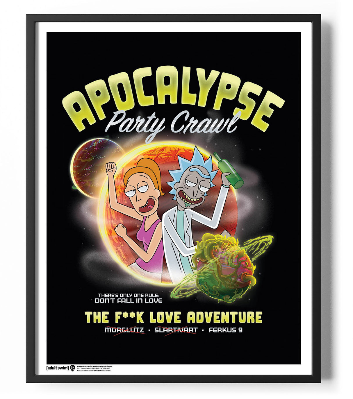 Apocalypse Party Crawl Poster