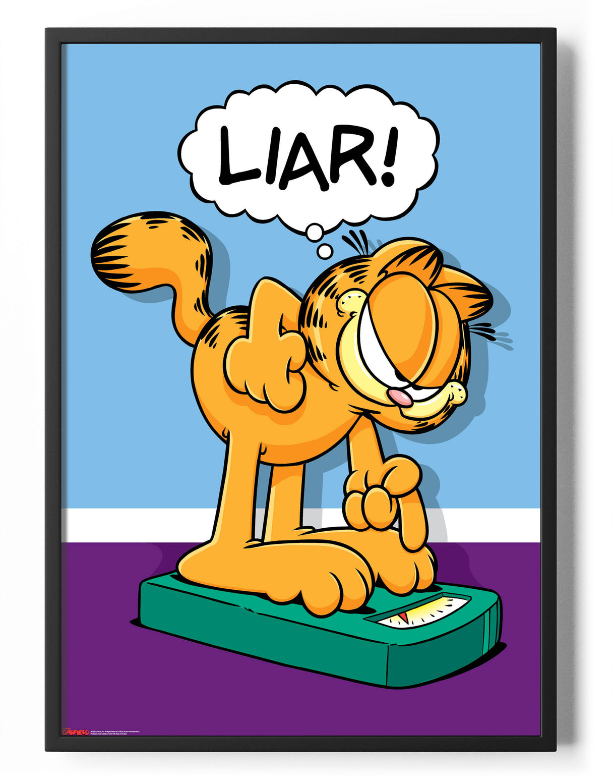 Garfield LIAR! Poster