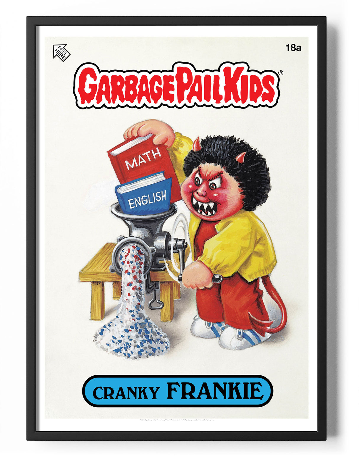 Garbage Pail Kids - Cranky Frankie Poster