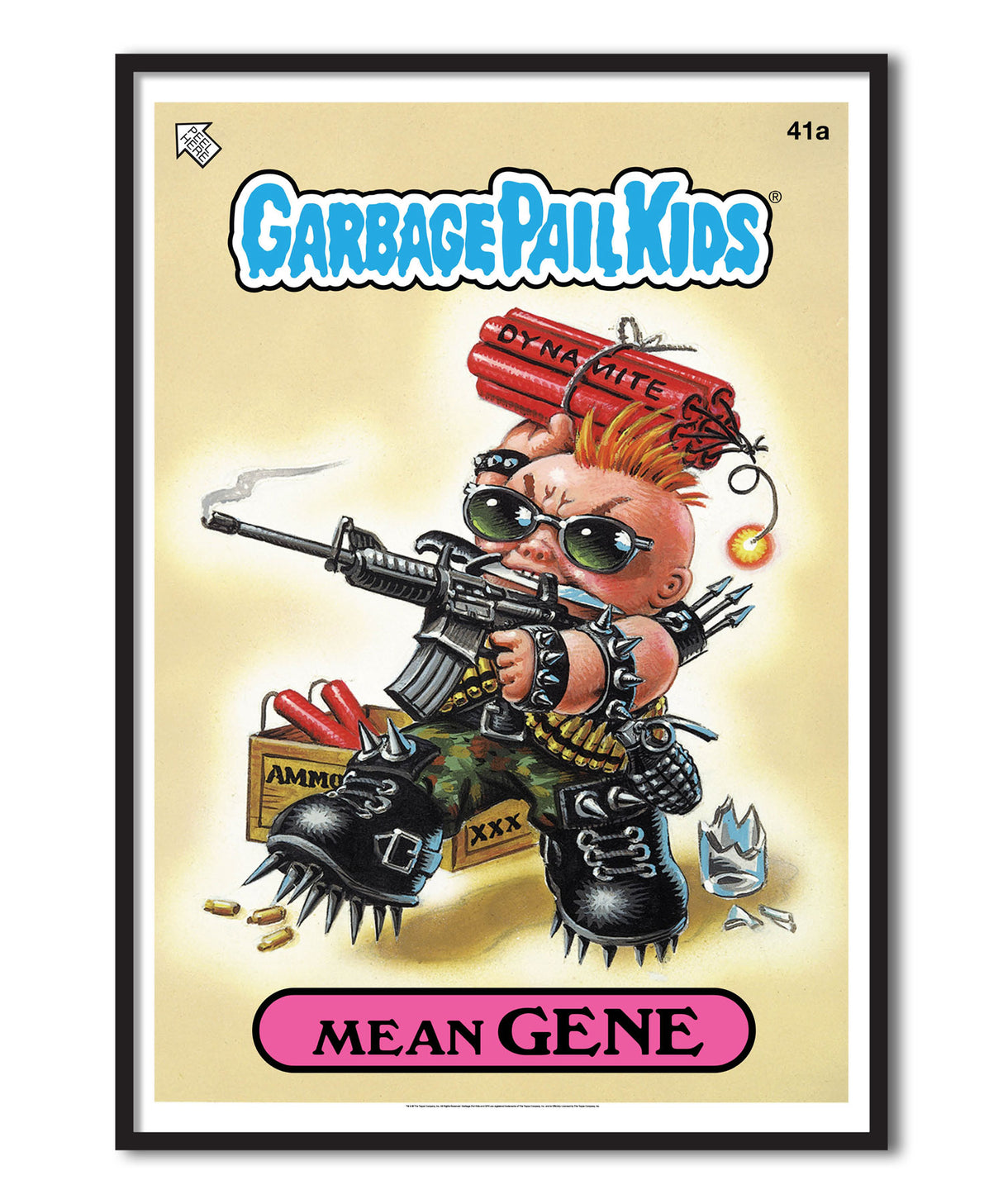 Garbage pail Kids - Mean Gene Poster