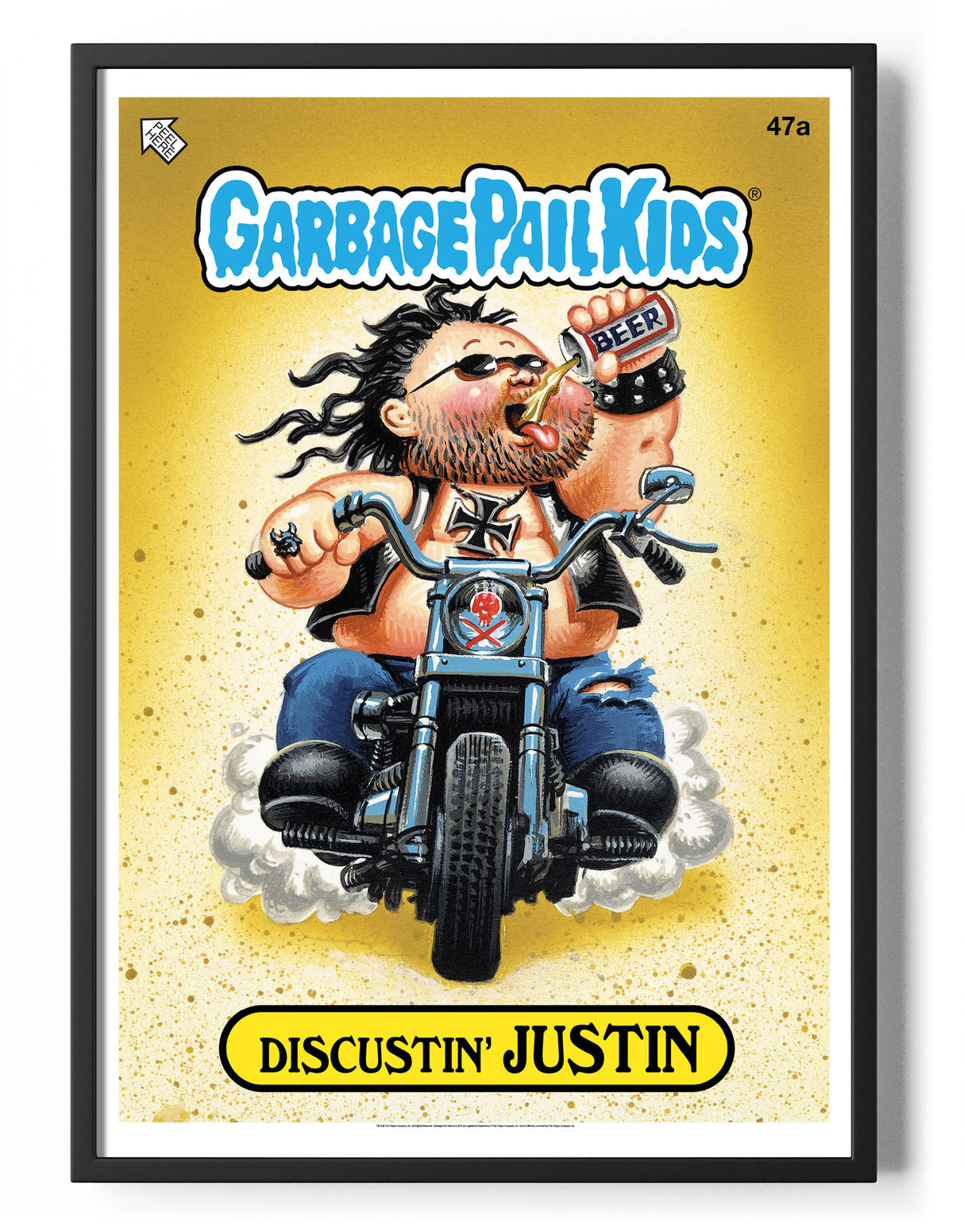 Garbage Pail Kids - Discustin' Justin Poster