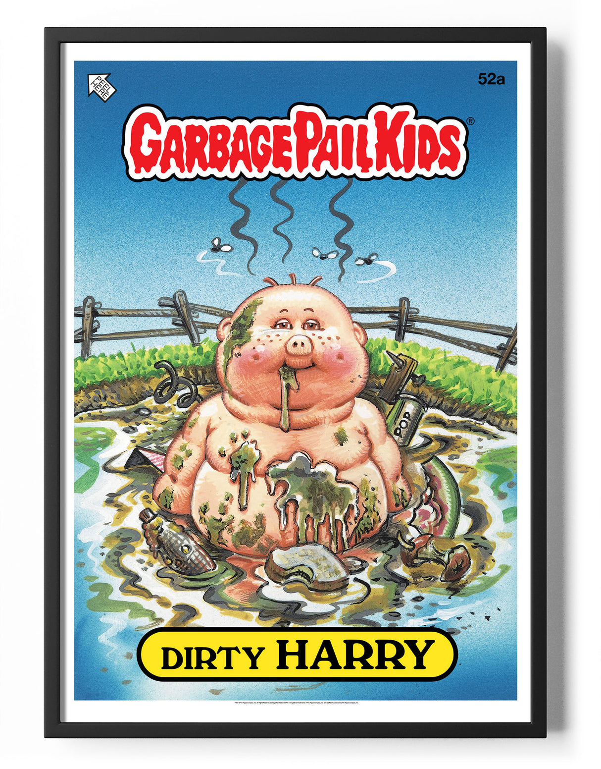 Garbage Pail Kids - Dirty Harry Poster