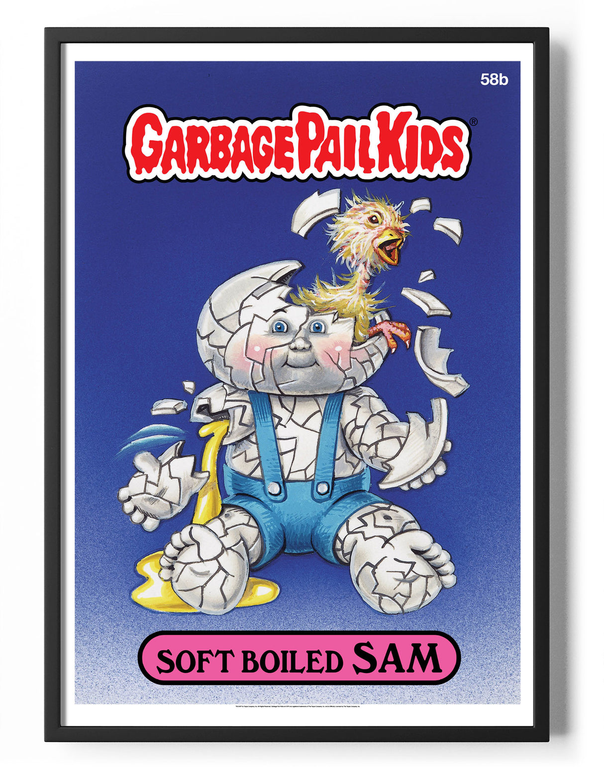 Garbage Pail Kids - Soft Boiled Sam Poster