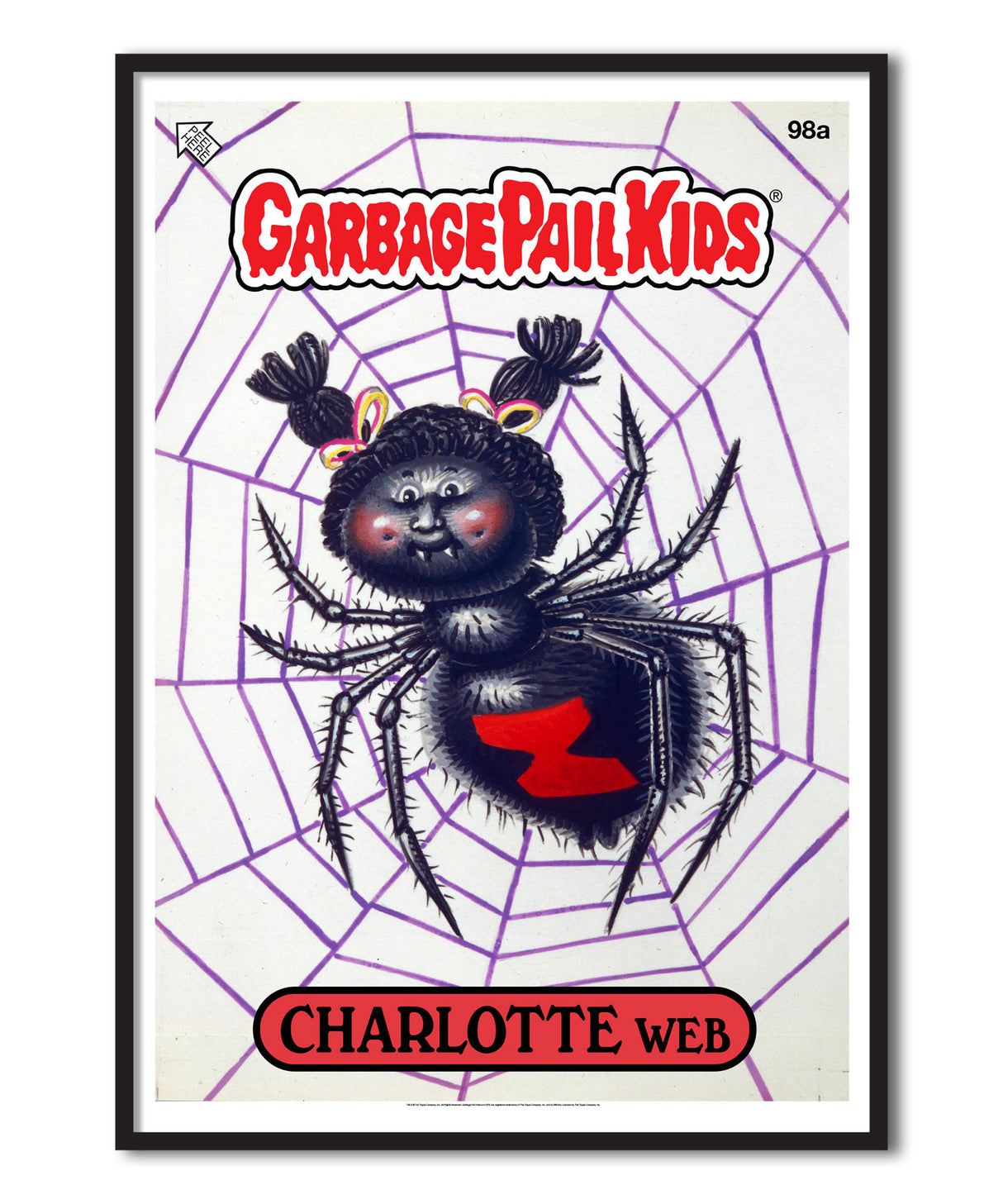 Garbage Pail Kids - Charlotte Web Poster