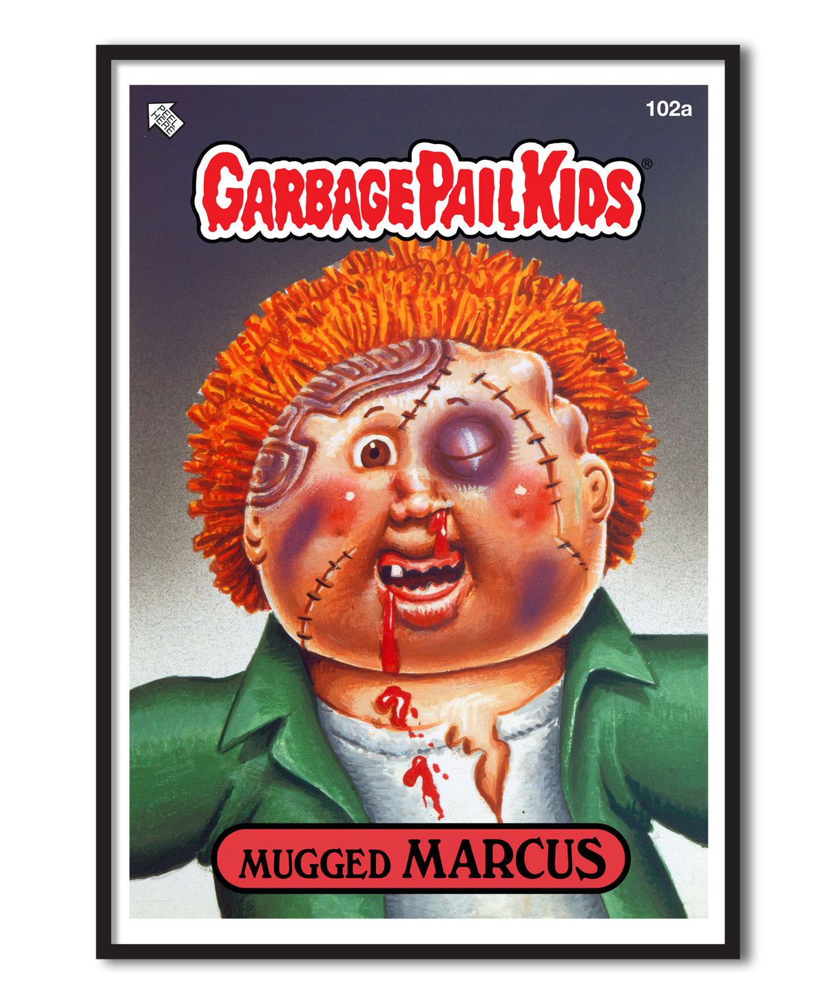 Garbage Pail Kids - Mugged Marcus Poster