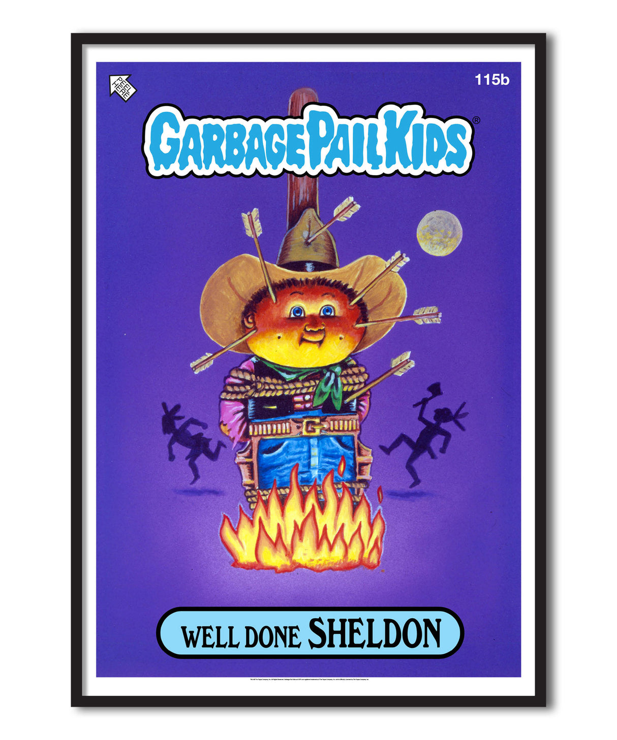 Garbage Pail Kids - Well Done Sheldon Poster