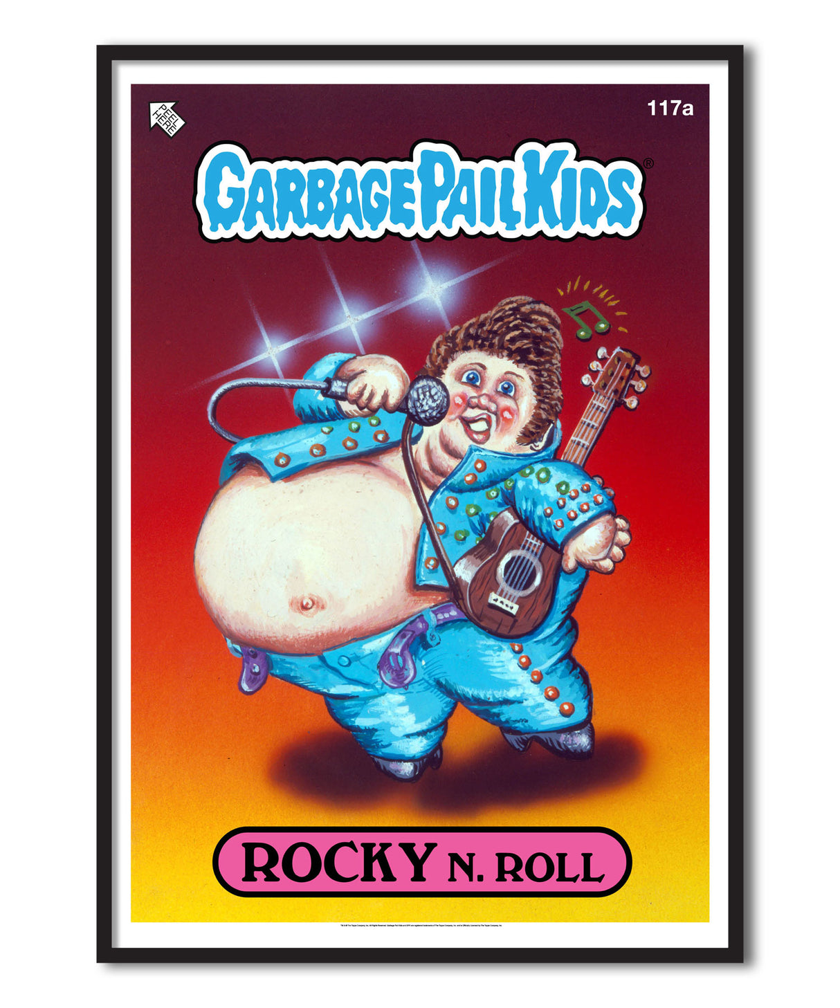 Garbage Pail Kids - Rocky N. Roll Poster