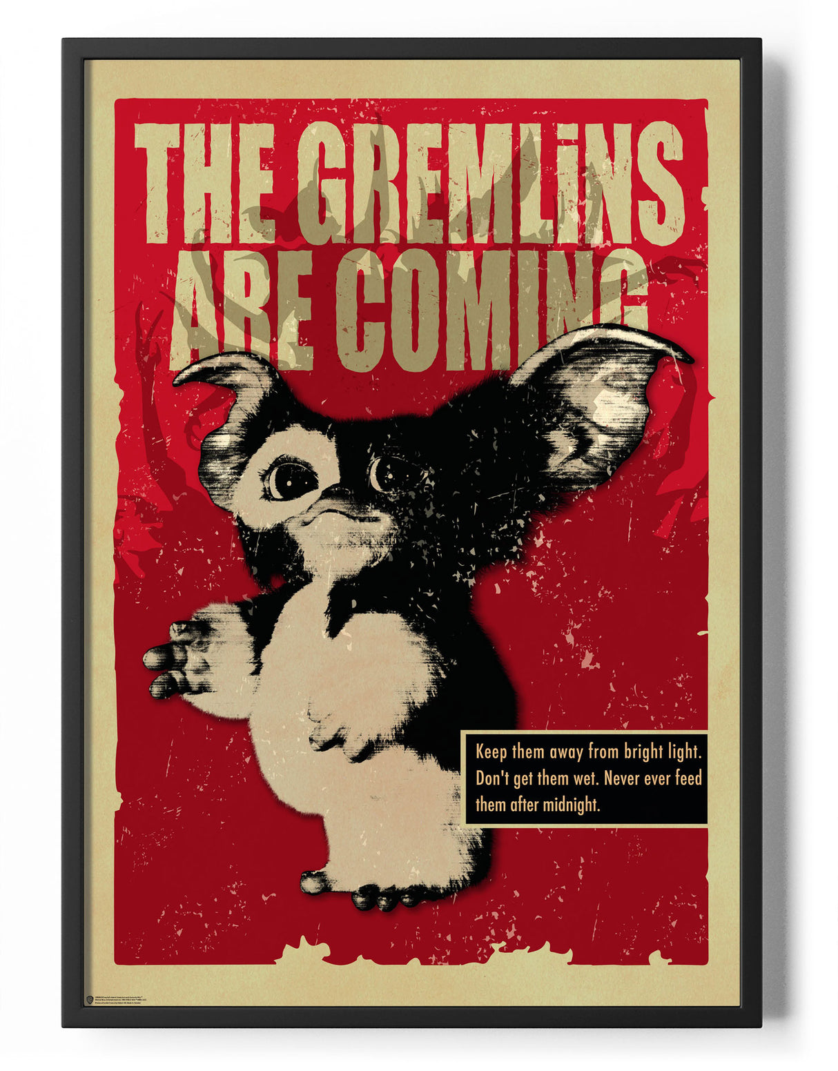 The Gremlins Are Coming Poster