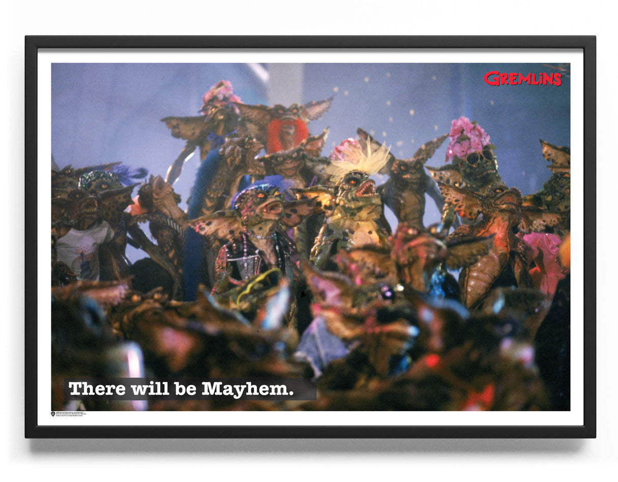 Gremlins - There Will Be Mayhem Poster