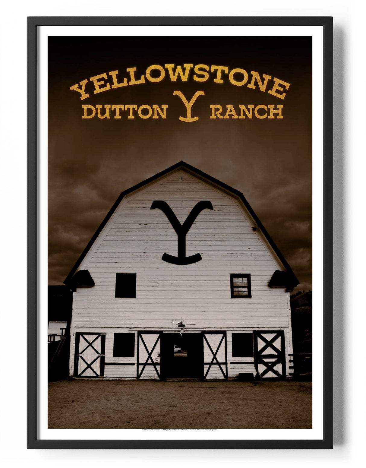 Yellowstone - Dutton Ranch Barn Poster