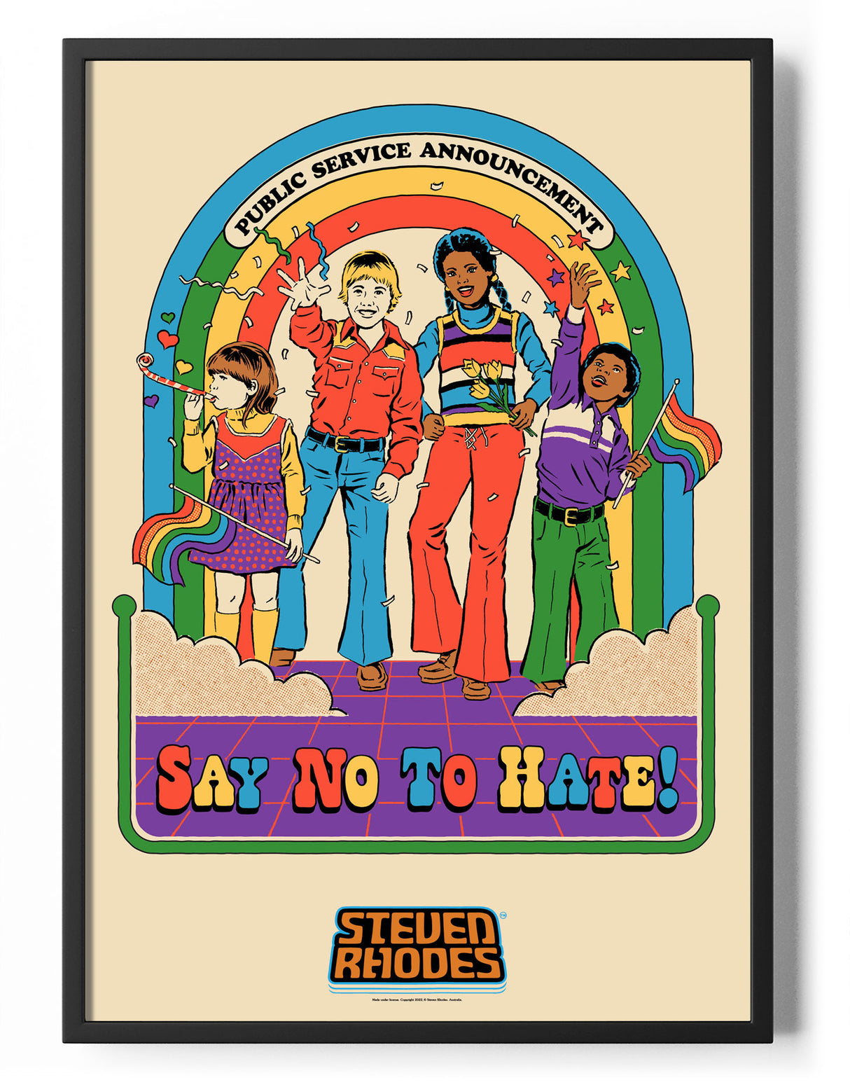 Say No To Hate Poster