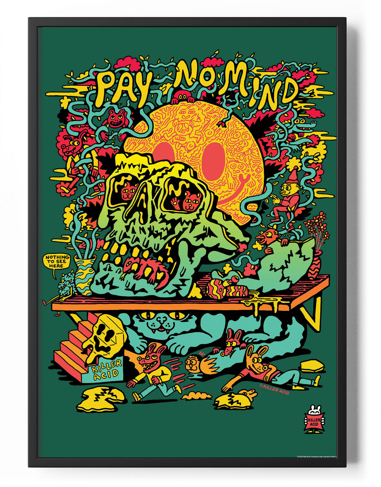 Killer Acid - Pay No Mind Poster