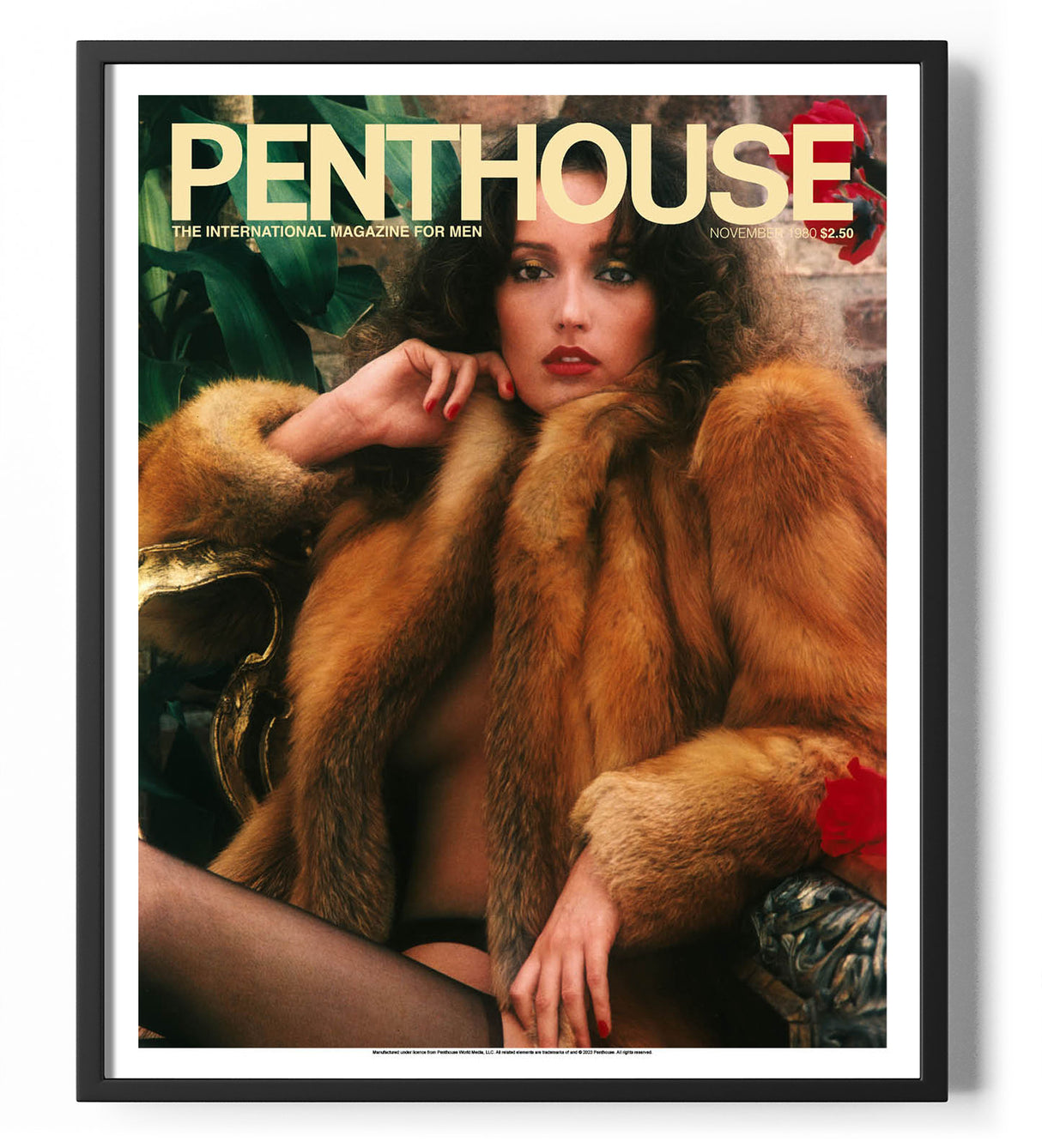 Penthouse Magazine November 1980 Cover Poster