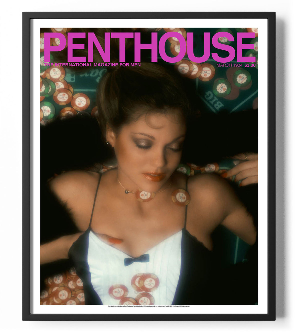 Penthouse Magazine March 1984 Cover Poster