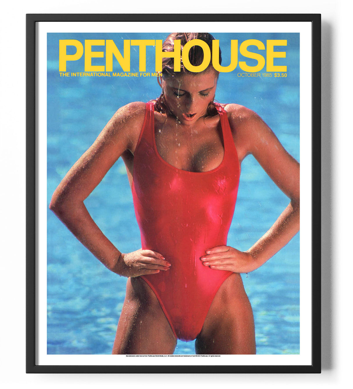 Penthouse Magazine October 1985 Cover Poster